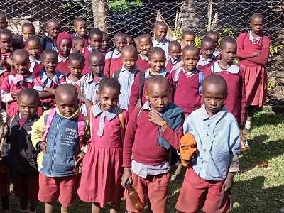 Middle Primary students at Natumuse Academy