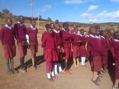 Upper Primary students at Natumuse Academy